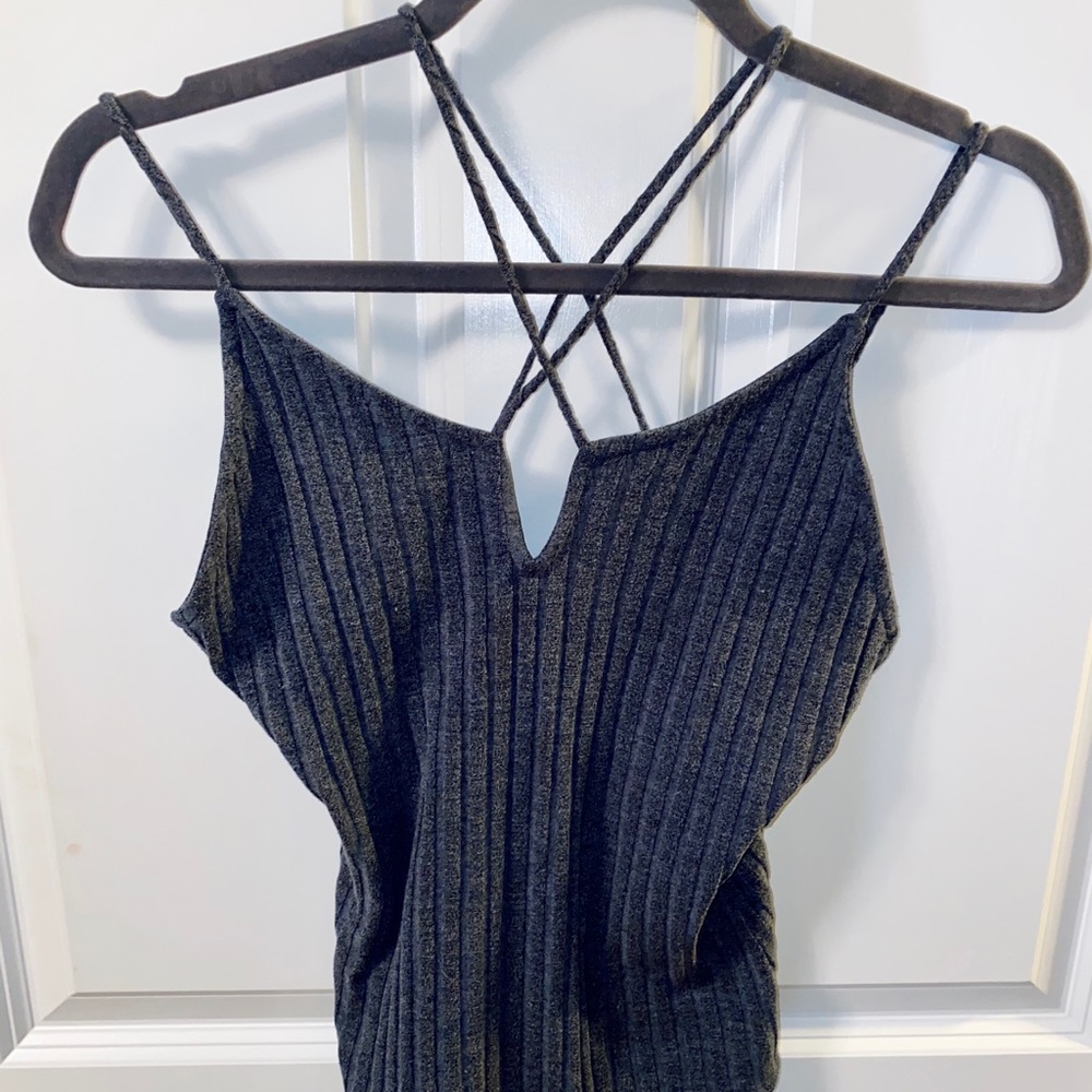 PacSun blue/grey bodysuit